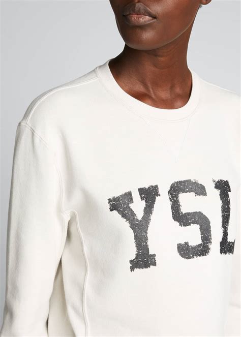 ysl crewneck sweatshirt.